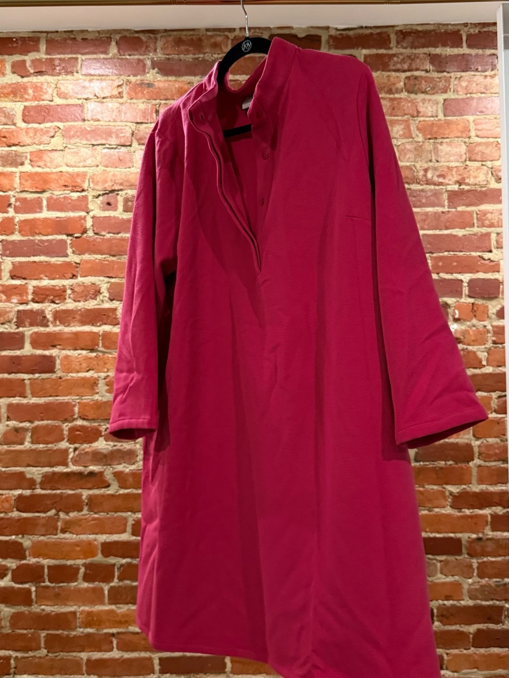Tuckernuck Fuchsia Long-Sleeve Mini Dress